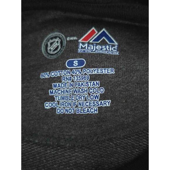 NWT Philadelphia Flyers Youth Hoodie | NHL Pullover Sweatshirt | Black & Gray - Picture 3 of 4